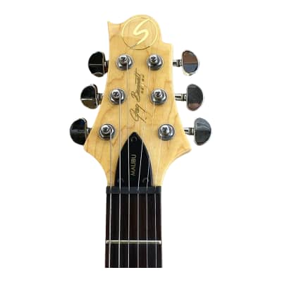 Samick Malibu MB-2 Black SSH Electric Guitar w/Hardshell Case image 4