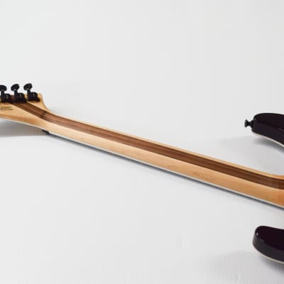 Jackson  Pro Plus Series Soloist SLA3Q - Ebony Fingerboard, Amber Blue Burst image 10