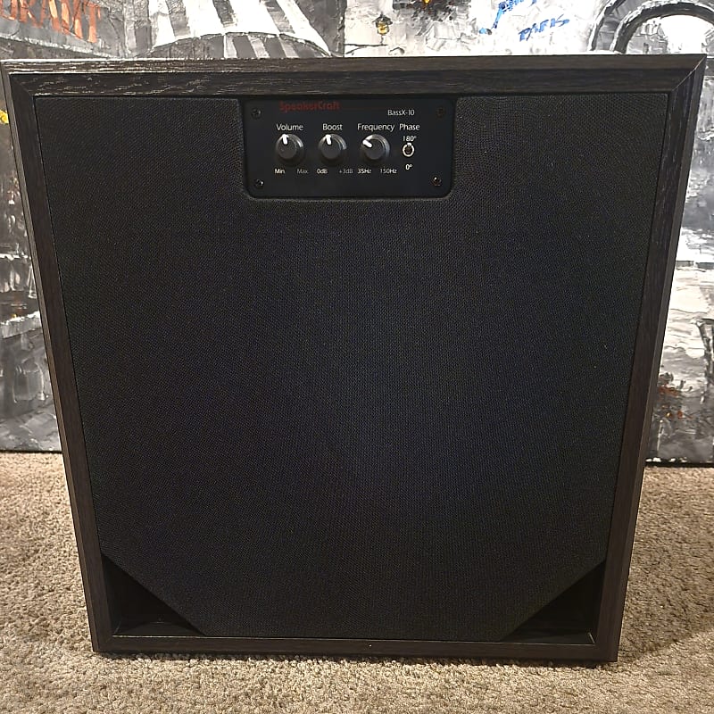 Speakercraft SpeakerCraft BassX-10 10&quot; Powered Subwoofer 90s  			