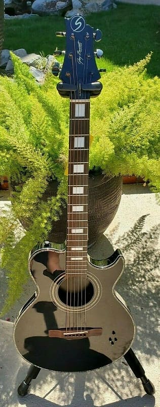 Greg Bennett Blackbird SMJ17CE Solid Thin Body Acoustic Electric Guitar  KOREA