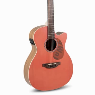 Ovation Applause Jump 6-String Acoustic/Electric Guitar - Peach image 1