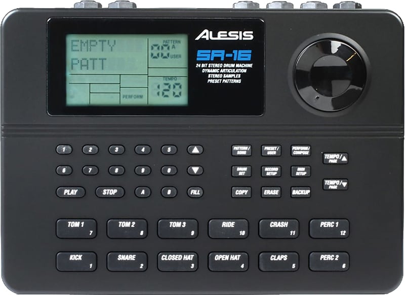 Alesis SR16 16-Bit Drum Machine with Natural Drum Sounds image 1