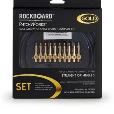 Rockboard Gold Solderless Cable System Makes 5 Cables image 2