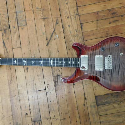 Paul Reed Smith CE24 Solid Body Electric Guitar Ebony/Faded Grey Black Cherry Burst - Prymaxe Exclusive - 108485:MCK-HG image 15