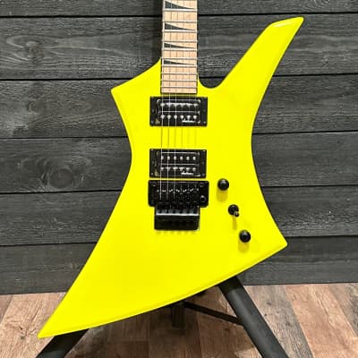 Jackson X Series Kelly KEXM Neon Yellow Electric Guitar for sale