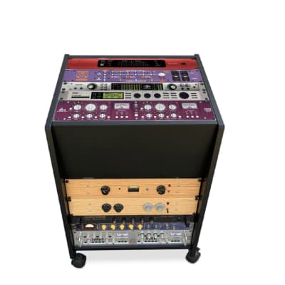 Bazel Studio Desk 16RU Side Rack Cab 2021 Black image 1