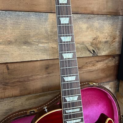 Gibson Custom 1960 R0 Les Paul Standard Reissue VOS Electric Guitar - Washed Cherry Sunburst image 7