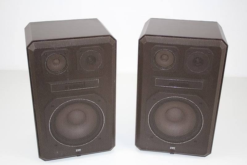 ITT HIFI Speakers - BR3-100  - 1980&#039;s  			