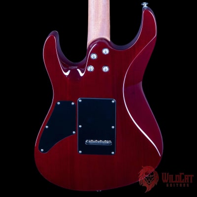 Suhr Modern Faded Trans Wine Red Burst image 5