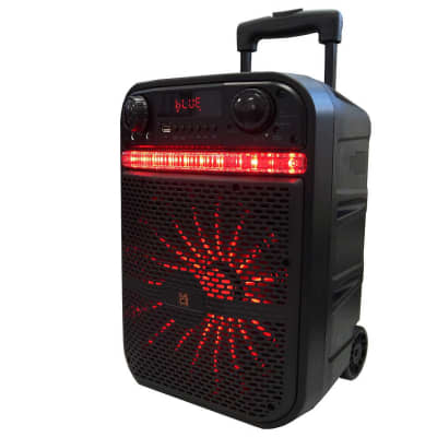 Mr Dj ACE 15" Portable Speaker with Bluetooth/Rechargeable Battery and App Control image 7