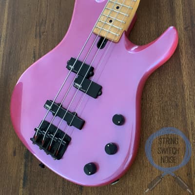 YAMAHA RBX 600M ブラック 1990年製 Yamaha RBX600M Bass, RARE Billy Sheehan Model, Pink, MIJ