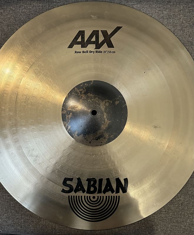 Sabian 21" AAX Raw Bell Dry Ride Cymbal 2009 - 2018 - Brilliant image 1