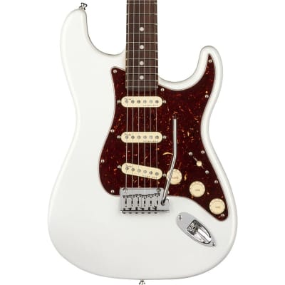 Fender American Ultra Stratocaster, Rosewood Fingerboard, Arctic Pearl image 1
