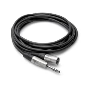 Hosa HSX-050 REAN 1/4" TRS to XLR3M Pro Balanced Interconnect Cable - 50'