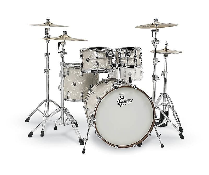 Gretsch RN2-E8246-VP Renown Series 10/12/16/22 Drum Kit Set in Vintage Pearl *IN STOCK* image 1