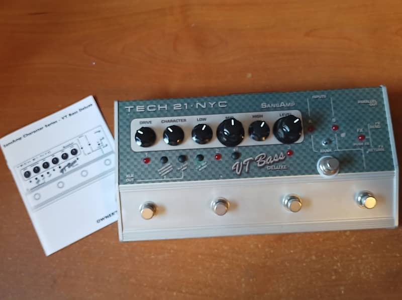 Tech 21 VT Bass Deluxe - Modded w/ Blend Knob, Mid Sweep