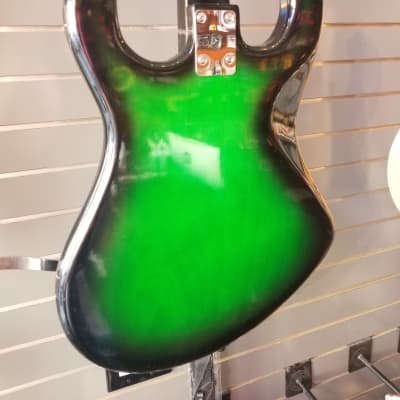 Sekova Bighorn Emerald Green 1960's MIJ Vintage Electric Guitar image 6