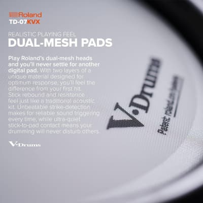 Roland V-Drums TD-07 KVX Electronic Drum Kit « Batería electrónica
