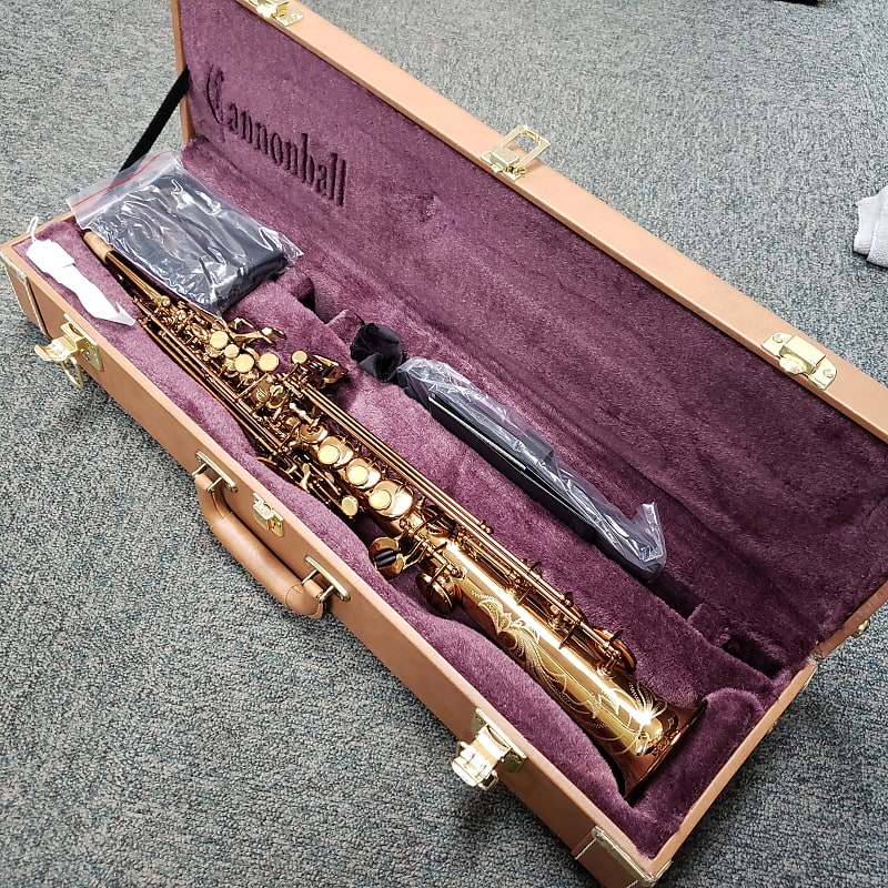 Cannonball soprano sax vintage reborn SVRL New Old Stock Reverb