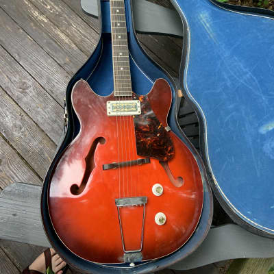 Harmony Rocket 1969 Cherry burst image 1