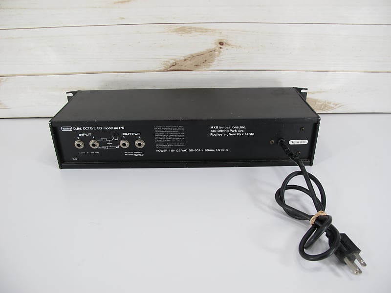MXR 170 DUAL OCTAVE グラフィックEQ ビンテージ MXR 170 Dual Octave 2 Channel EQ Equalizer Vintage 80s | Reverb