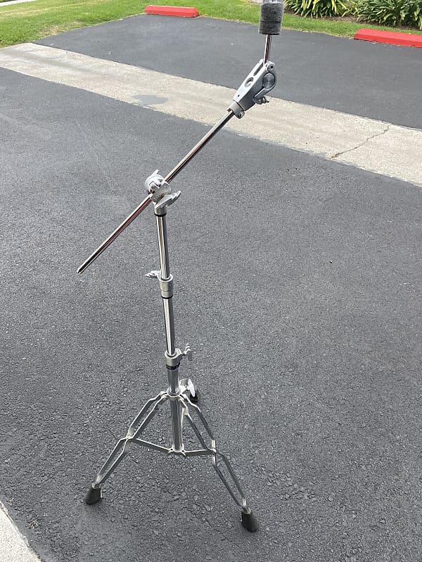 Yamaha CS-865 800 Series Double-Braced Boom Cymbal Stand 2010s - Chrome image 1