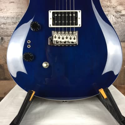 PRS SE Standard 24-08 Left-Handed Electric Guitar Translucent Blue, Gig Bag, 348 image 5