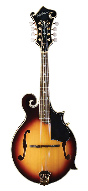 Washburn M3SW Americana Series F-Style Mandolin. Tobacco | Reverb