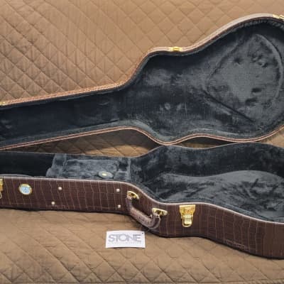 Stone Case Company ST-DAG Alligator Dreadnought Acoustic Guitar Hard Case w/Hygrometer image 11
