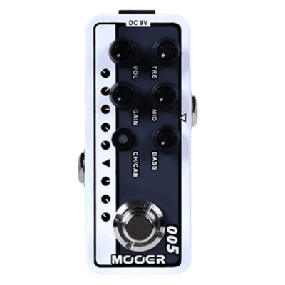 Mooer Micro PreAmp 005 Brown Sound 3  ( aka Fifty-Fifty 3) NEW! based on EVH® 5150 image 1