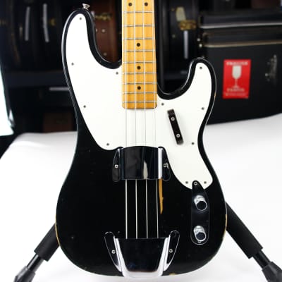 Fender Telecaster Bass 1968 - 1971 Custom Color BLACK w/ OHSC | vintage precision p Tele image 3