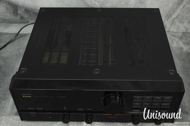 Sansui AU-α607 Integrated Amplifier In Very Good Condition | Reverb Brazil