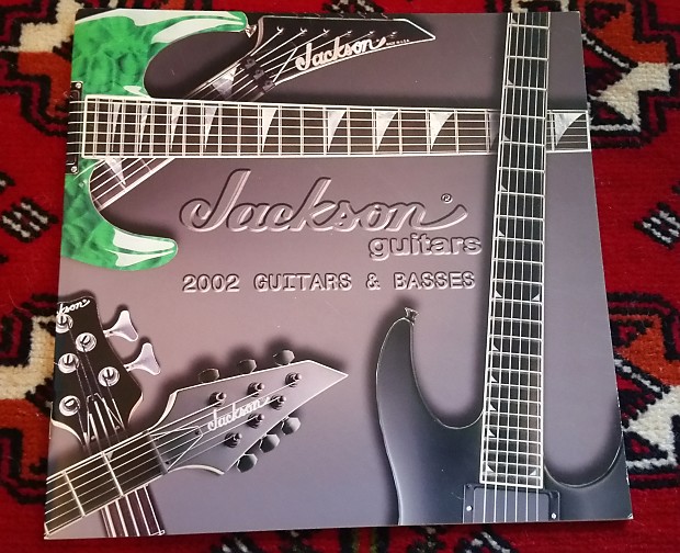 Jackson Guitar Catalog 2002 Reverb