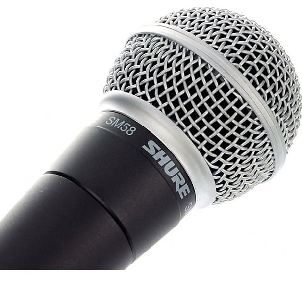 SHURE SM58 LCE Dynamic Vocal Microphone | Reverb France