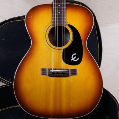 Epiphone Caballero FT-130SB MIJ Acoustic Guitar 1970s Sunburst Vintage Made in Japan Norlin Era w/ Case for sale