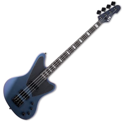 LTD (ESP) GB-4 4-String Bass, Violet Andromeda (Colorshift) Satin image 1