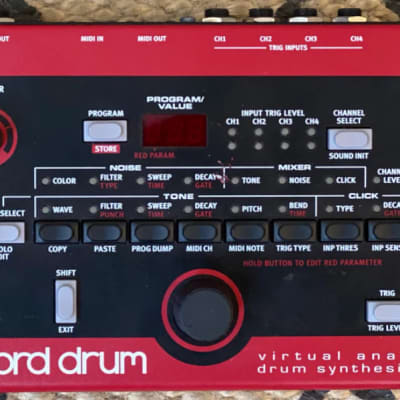 Nord Drum 4-Channel Virtual Analog Drum Synthesizer | Reverb