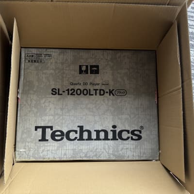 Technics SL-1200LTD Gold Limited Edition Direct Drive Turntable No 2927 in original box image 19