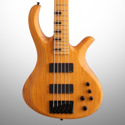 Schecter Session Riot 5 Electric Bass, Aged Natural Satin image 1