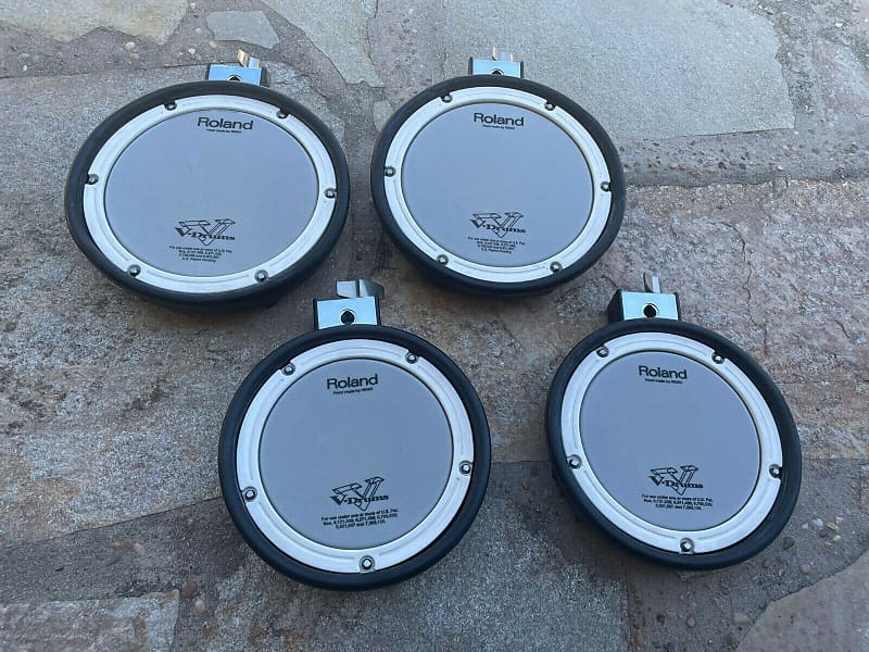 FOUR PACK Roland PDX-8 PDX-6 Dual Trigger Mesh Head V Drum Pad