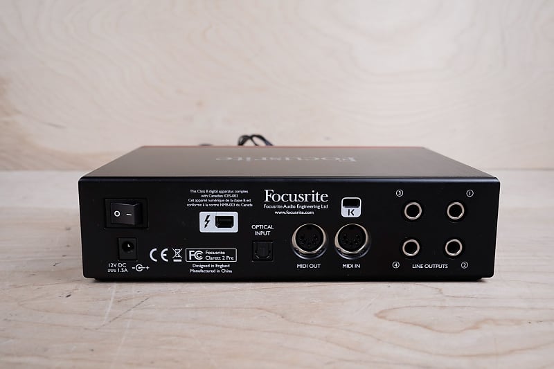 DTM・DAW focusrite clarett 2pre Thunderbolt Focusrite Clarett 2Pre Thunderbolt Audio Interface | Reverb