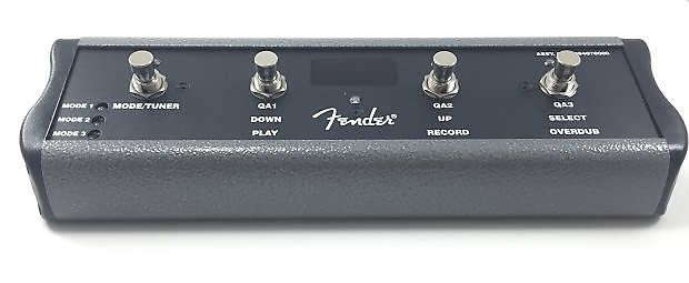 Fender g dec footswitch top