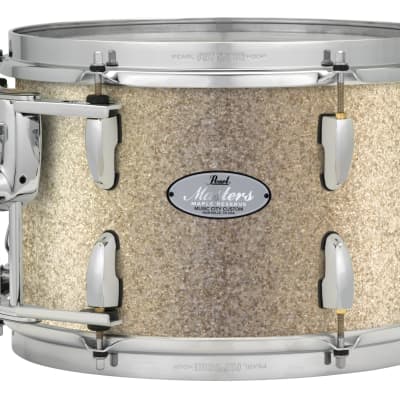 Pearl Music City Custom Masters Maple Reserve 24"x18" Bass Drum w/o BB3 Mount VINTAGE GOLD SPARKLE MRV2418BX/C423 image 9