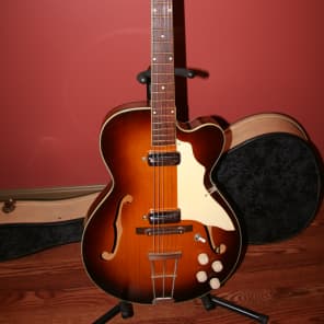 Kay 6970 Swingmaster Archtop Electric Jazz Guitar 1960's Sunburst image 1