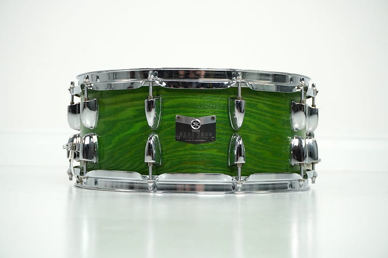 Yamaha 14"x 5.5" Rock Tour Snare Drum in Textured  Ash Green image 1