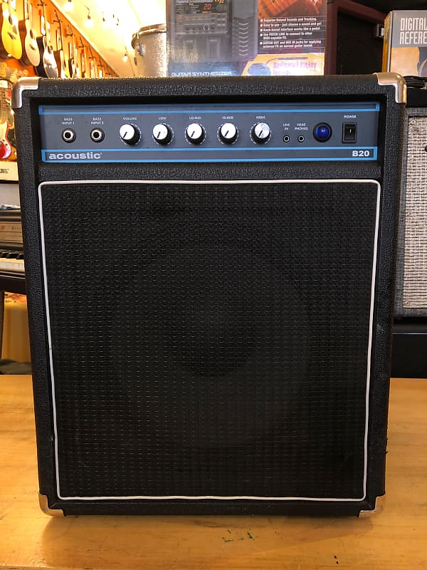 Acoustic B20 Bass Amplifier Reverb