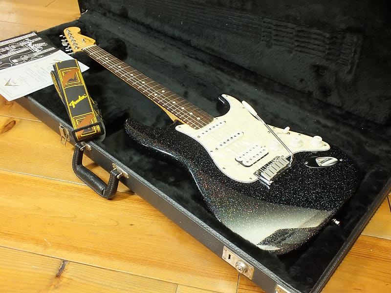 Fender Stratocaster American Classic Black Holo Flake Custom