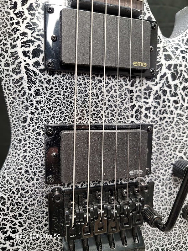 2022, Jackson Death angel Custom Blood Splatter