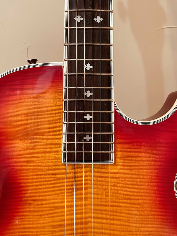 Washburn SBF-80 CS Semi-Hollow Acoustic-Electric Concert