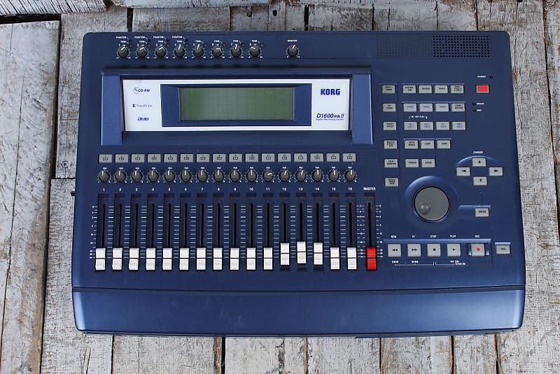 Korg D1600mkii Digital Recording Studio 16-Track Digital Audio Workstation